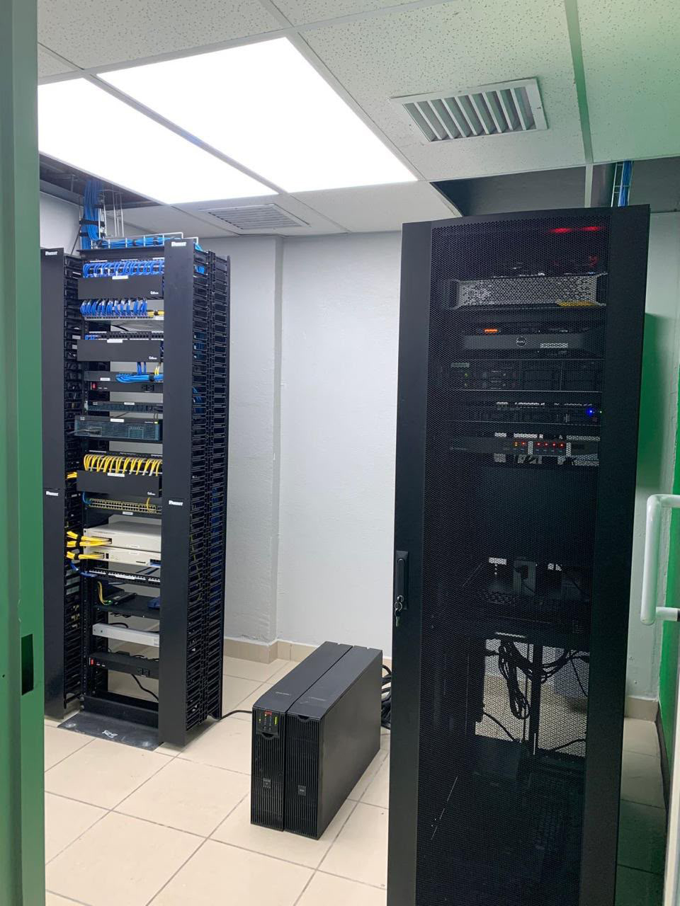 Sala de equipos finalizada